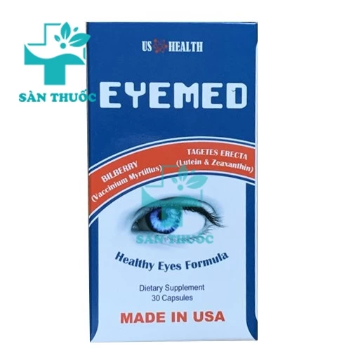 EyeMed Cap. 30 - Thực phẩm chức năng giúp dưỡng mắt hiệu quả của Mỹ