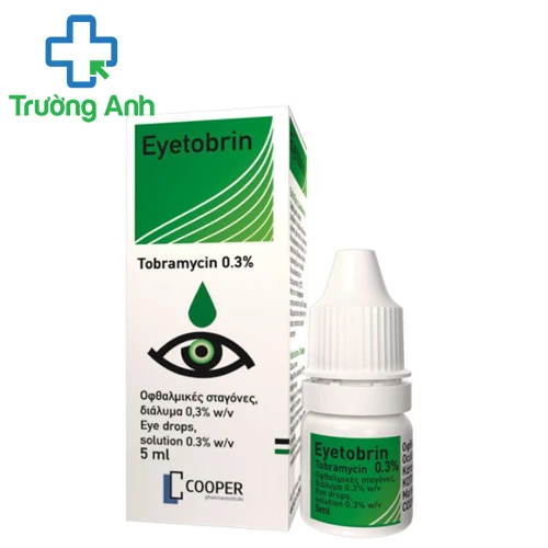 Eyetobrin 0,3% - Thuốc điều trị nhiễm khuẩn mắt của Hy Lạp