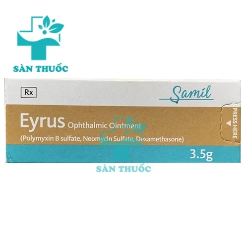 Eyrus Ophthalmic Ointment 3,5g Samil - Thuốc điều trị bệnh ở mắt