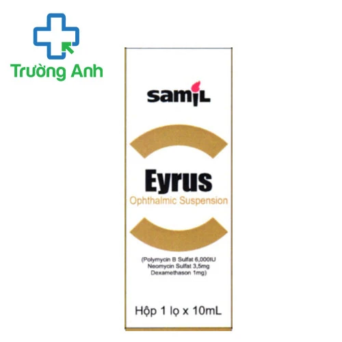 Eyrus Ophthalmic Suspension 10ml Samil - Thuốc trị viêm mắt