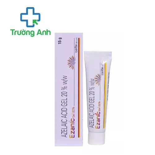 Ezanic Gel 20% 15g - Thuốc điều trị mụn trứng cá của Ấn Độ