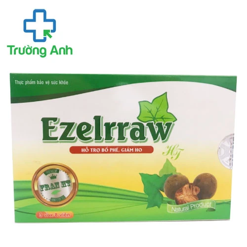 Ezelrraw HT Santex - Hỗ trợ giảm ho, bổ phế, đau rát họng