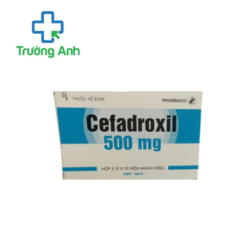 Fabadroxil 500 Pharbaco - Thuốc điều trị nhiễm khuẩn vừa và nặng