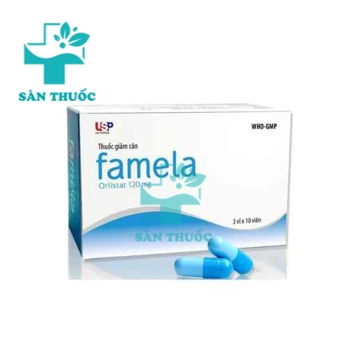 Famela 120 mg US Pharma - Thuốc giảm cân cho người béo phì