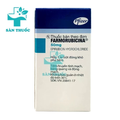 Farmorubicina 50mg - Thuốc điều trị ung thư hiệu quả