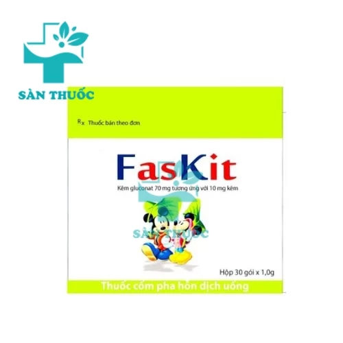 Faskit - Bổ sung kẽm hiệu quả cho cơ thể của Hataphar