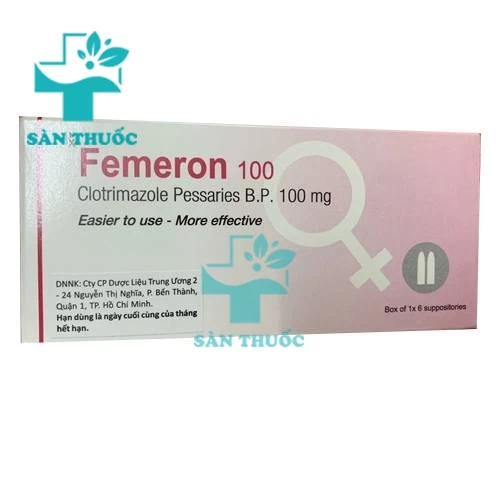 Femeron 100 Meridian - Thuốc điều trị nhiễm nấm Candida