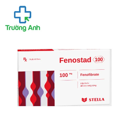 Fenostad 100 Stella - Thuốc điều trị tăng lipid máu