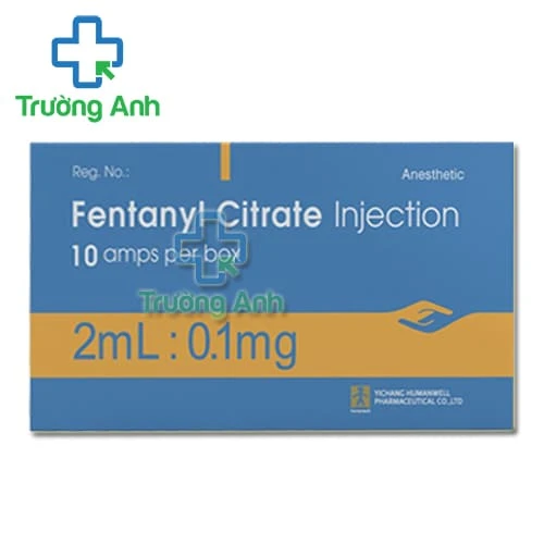 Fentanyl citrate 0.1mg/2ml Yichang - Thuốc giảm đau khi phẫu thuật của China