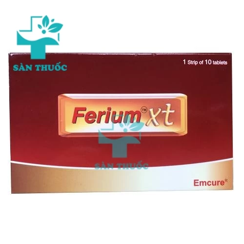 Ferium- XT - Thuốc dự phòng và điều trị thiếu máu do thiếu sắt