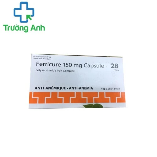Ferricure 150mg - Phòng và điều trị thiếu sắt hiệu quả