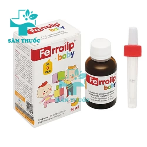 Ferrolip baby - Giúp bổ sung Sắt cho cơ thể của trẻ em