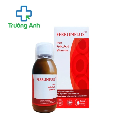 Ferrumplus Siro 120ml PharmaLinea - Giúp hỗ trợ giảm thiếu máu