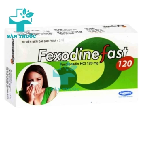 Fexodinefast 120 Savipharm - Thuốc điều trị viêm mũi dị ứng