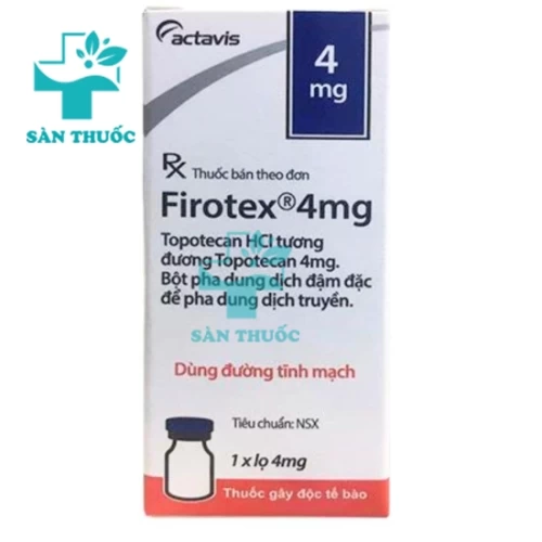 Firotex 4mg - Thuốc điều trị ung thư buồng trứng của Rumani