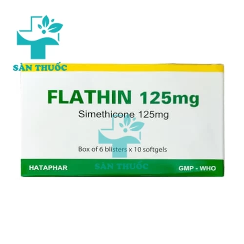 Flathin 125 mg Hataphar - Thuốc trị đầy hơi hiệu quả