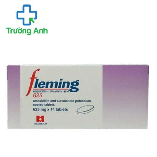 Fleming 625mg Medreich - Thuốc điều trị nhiễm khuẩn hiệu quả