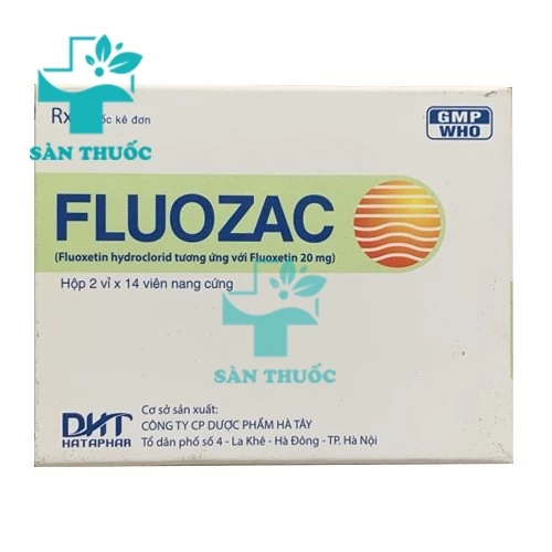 Fluozac 20mg - Thuốc điều trị trầm cảm hiệu quả của Hataphar