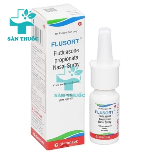 Flusort - Thuốc xịt mũi trị bệnh hen, viêm mũi dị ứng của Glenmark
