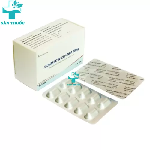 Fluvastatin Cap DWP 20mg - Fluvastatin 20mg Wealphar