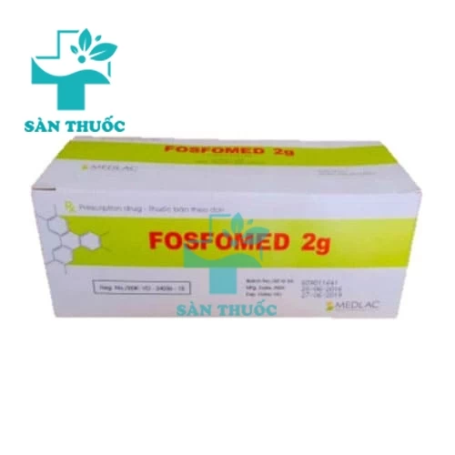 Fosfomed 2g - Thuốc điều trị nhiễm khuẩn nặng hiệu quả