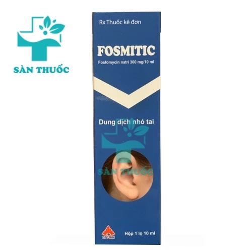 Fosmitic 300mg/10ml - Thuốc điều trị viêm tai của CPC1 Hà Nội
