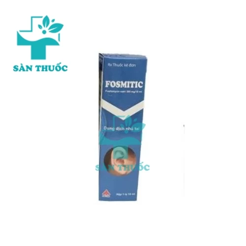 Fosmitic 300mg/10ml - Thuốc điều trị viêm tai của CPC1 Hà Nội