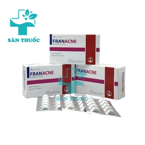 Franacne 20mg - Thuốc điều trị mụn trứng cá hiệu quả