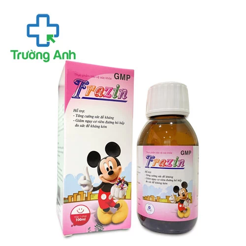 Frazin 100ml Vesta - Siro uống giúp tăng cường sức đề kháng hiệu quả