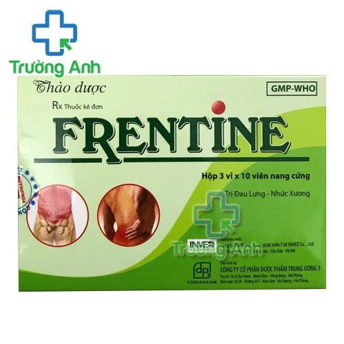 Frentine - Thực phẩm chức năng bổ xương khớp hiệu quả