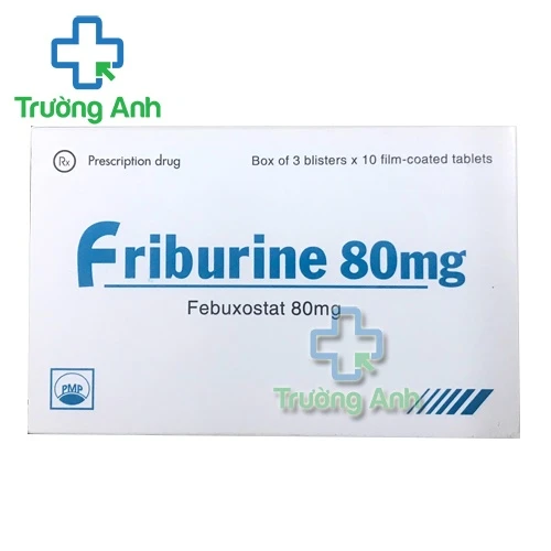Friburine 80mg - Thuốc điều trị bệnh gout mãn tính của Pymepharco