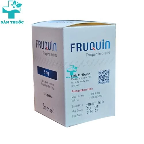 Fruquin 5mg - Fruquintinib 5mg Everest Pharmaceuticals