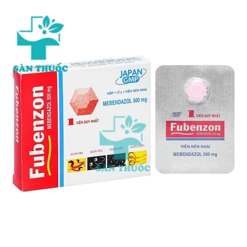 Fubenzon 500mg - Thuốc tẩy giun hiệu quả