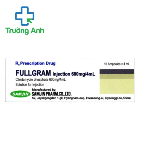 Fullgram Injection 600mg/4ml Samjin - Thuốc trị nhiễm khuẩn