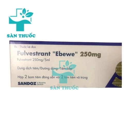 Fulvestrant “Ebewe” 250mg/5ml - Thuốc điều trị ung thư vú của Áo