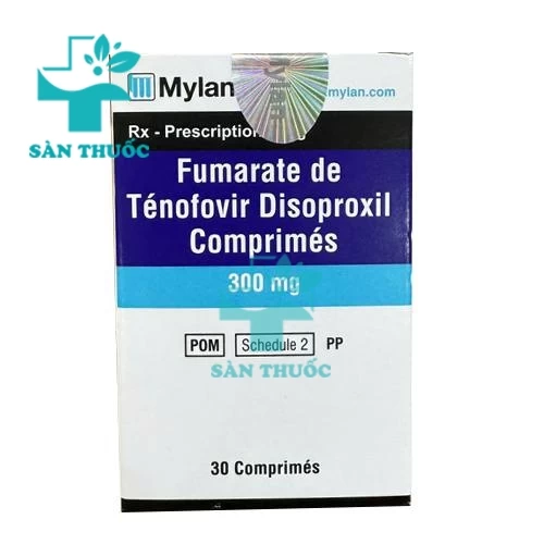 Tenofovir 300mg Milan - Thuốc điều trị HIV, viêm gan B hiệu quả