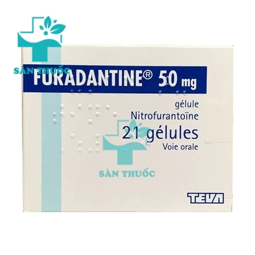 Furadantine 50mg Teva - Điều trị nhiễm khuẩn đường tiết niệu