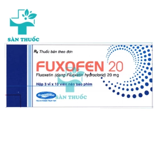 Fuxofen 20 SaVi - Thuốc điều trị trầm cảm hiệu quả