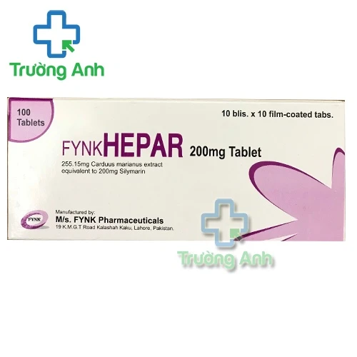 Fynkhepar 200mg - Thuốc điều trị các bệnh về gan hiệu quả