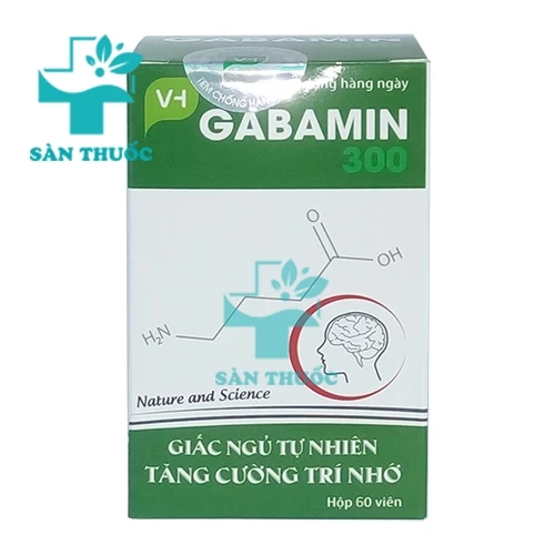 Gabamin 300mg - Giúp tăng cường giấc ngủ hiệu quả