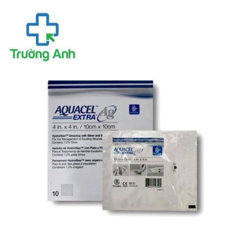 Gạc Aquacel Ag Extract 10×10 - Giúp bảo vệ vết thương ngoài da