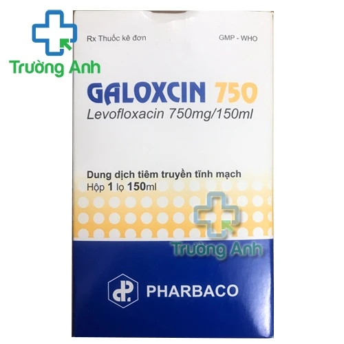 Galoxcin 750mg/150ml - Thuốc điều trị nhiễm khuẩn của Pharbaco