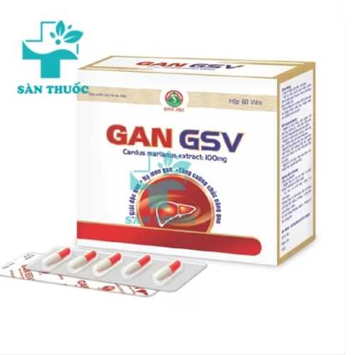 Gan GSV - Thực phẩm tăng cường chức năng gan, hạn men gan