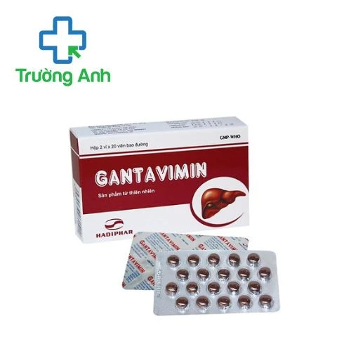 Gantavimin Hadiphar - Điều trị các bệnh lý về gan mật