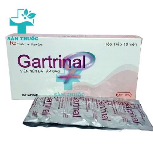 Gartrinal - Thuốc đặt trị viêm âm đạo hiệu quả