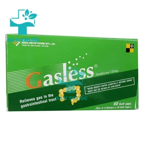 Gasless - Thuốc điều trị chứng đầy bụng, khó tiêu hiệu quả