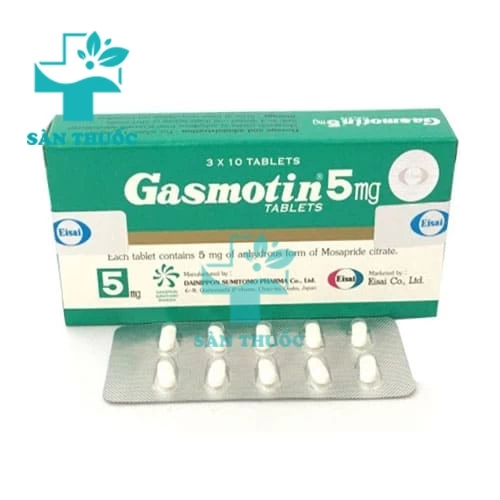 Gasmotin Tab.5mg - Thuốc điều trị viêm dạ dày hiệu quả