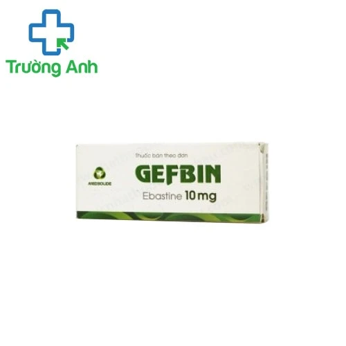 Gefbin 10mg - Thuốc điều trị viêm mũi dị ứng của Medisun