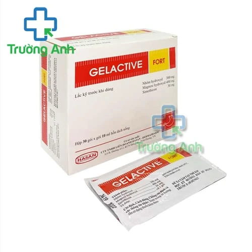 Gelactive Fort Hasan - Thuốc hỗ trợ điều trị hội chứng trào ngược dạ dày - thực quản