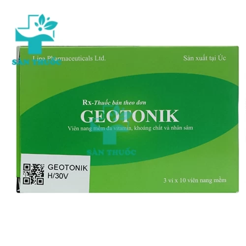 Geotonik - Thực phẩm tăng cường sức khỏe hiệu quả của Úc